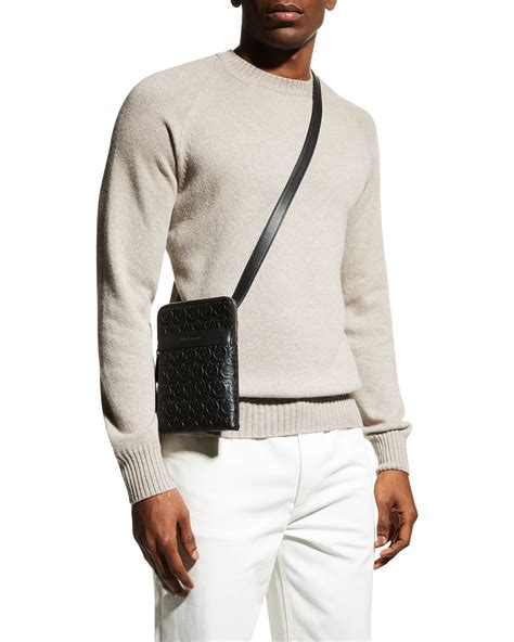 salvatore ferragamo mens bag|salvatore ferragamo crossbody bag men's.